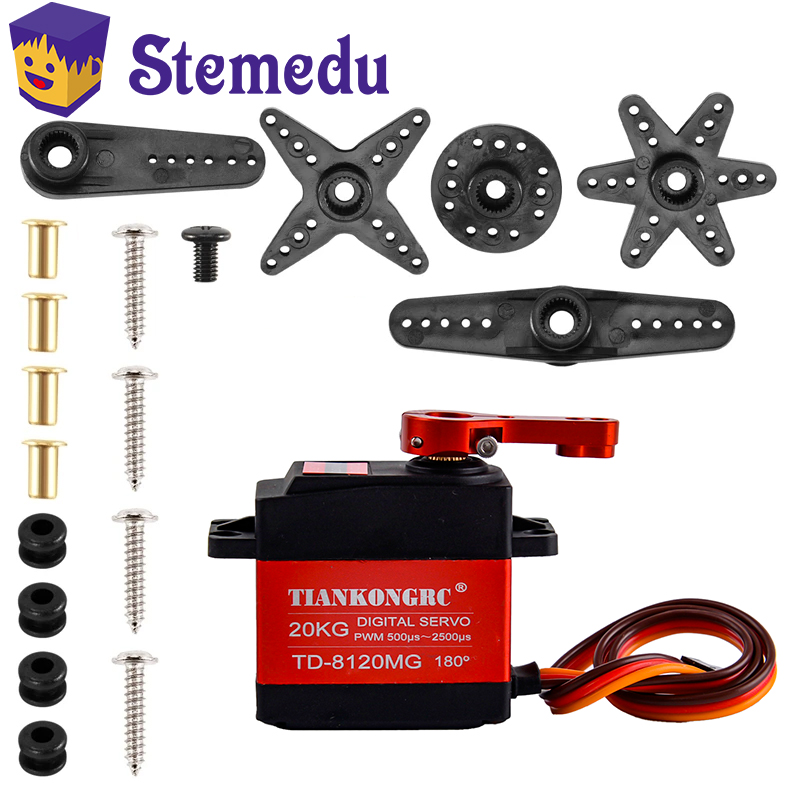 Rc Hobby Shops - TD-8120MG motor torsi tinggi 20kg Servo