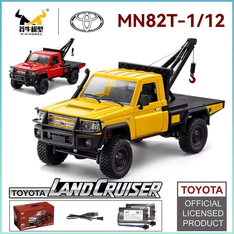 Rc Hobby Grade Truck - 1:12 MN82T Mobil RC Skymaker Retro