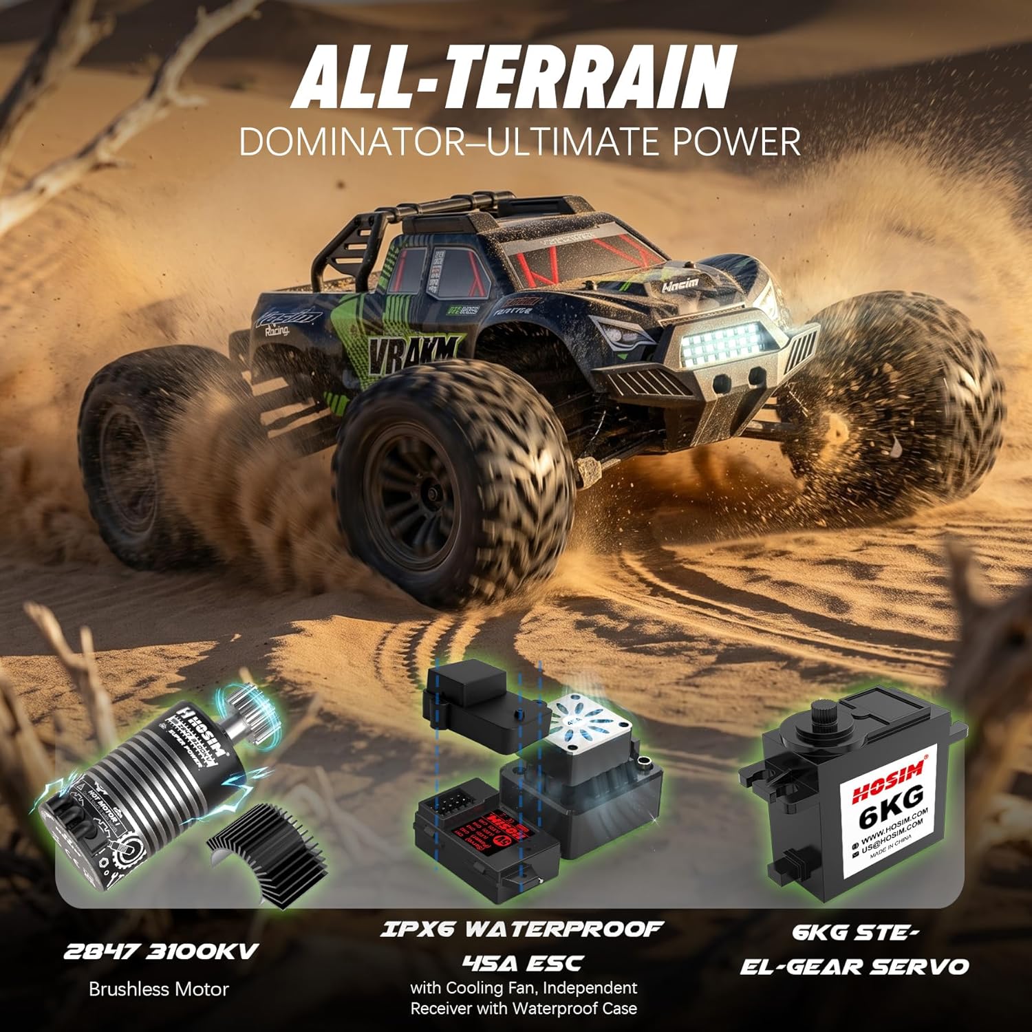 Mobil RC Brushless Dewasa, Ska - Rc Hobby Grade Truck ulasan dan harga