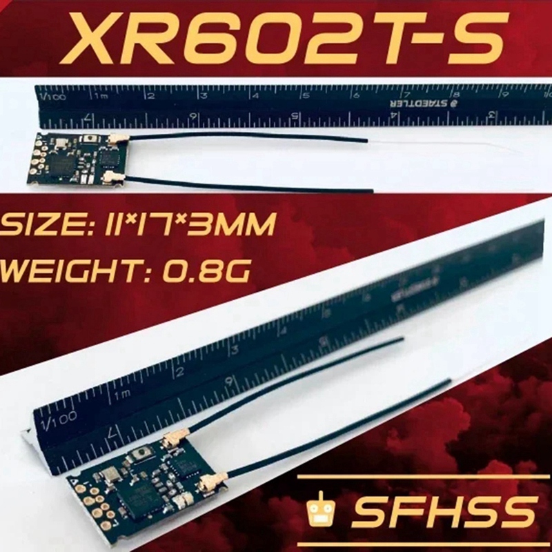 XR602T-S 2.4G 8CH SFHSS SBUS F - Receiver Sbus 8Ch ulasan dan harga